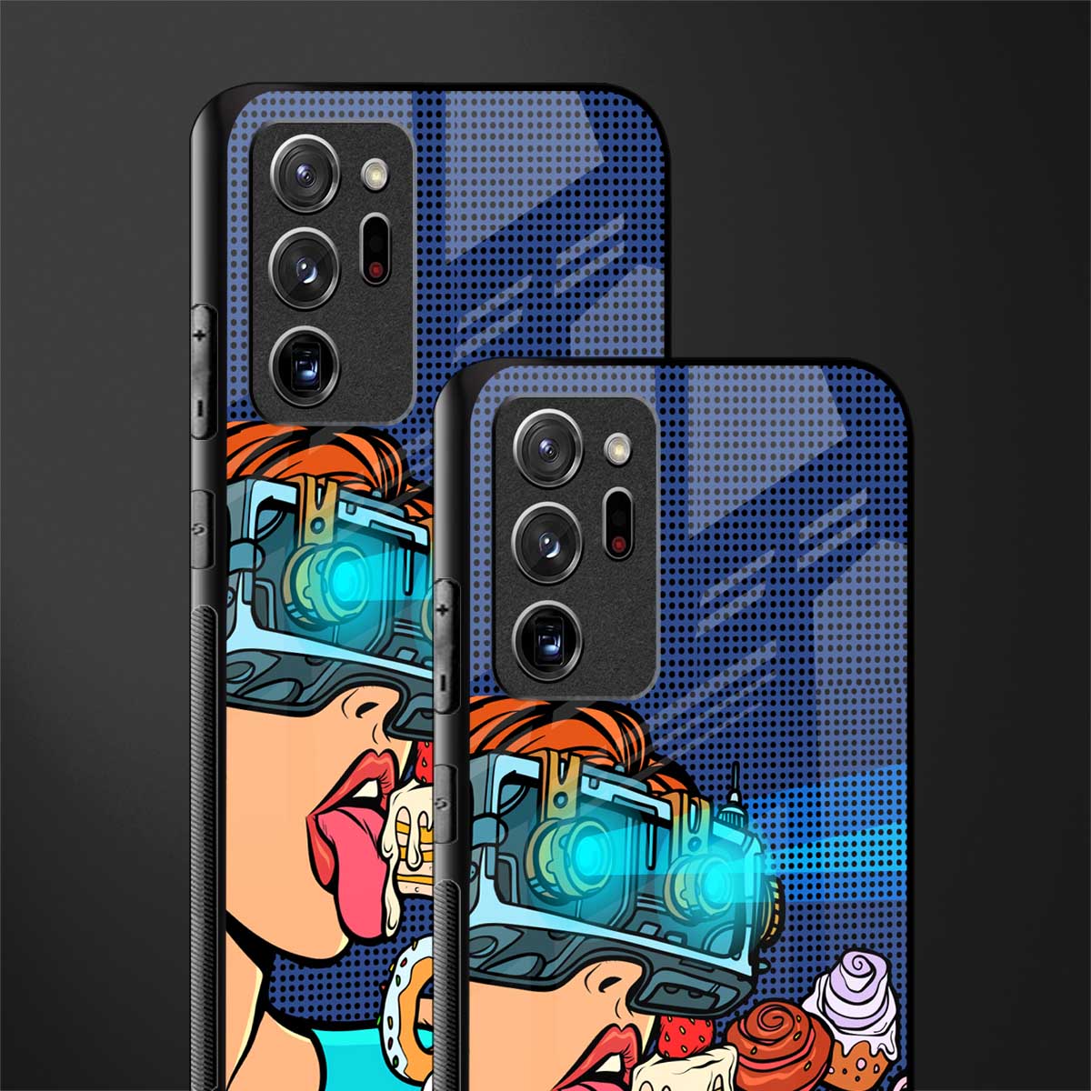 vr dessert glass case for samsung galaxy note 20 ultra 5g image-2