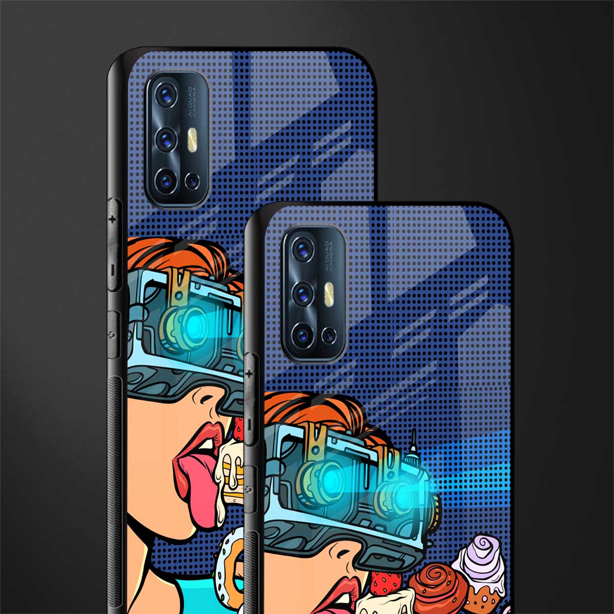 vr dessert glass case for vivo v17 image-2