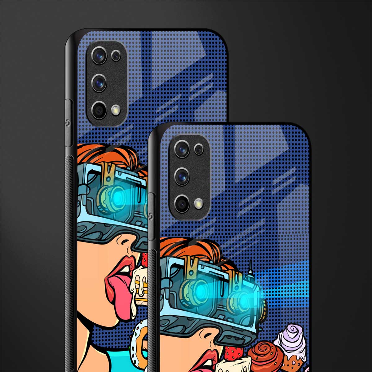 vr dessert glass case for realme 7 pro image-2