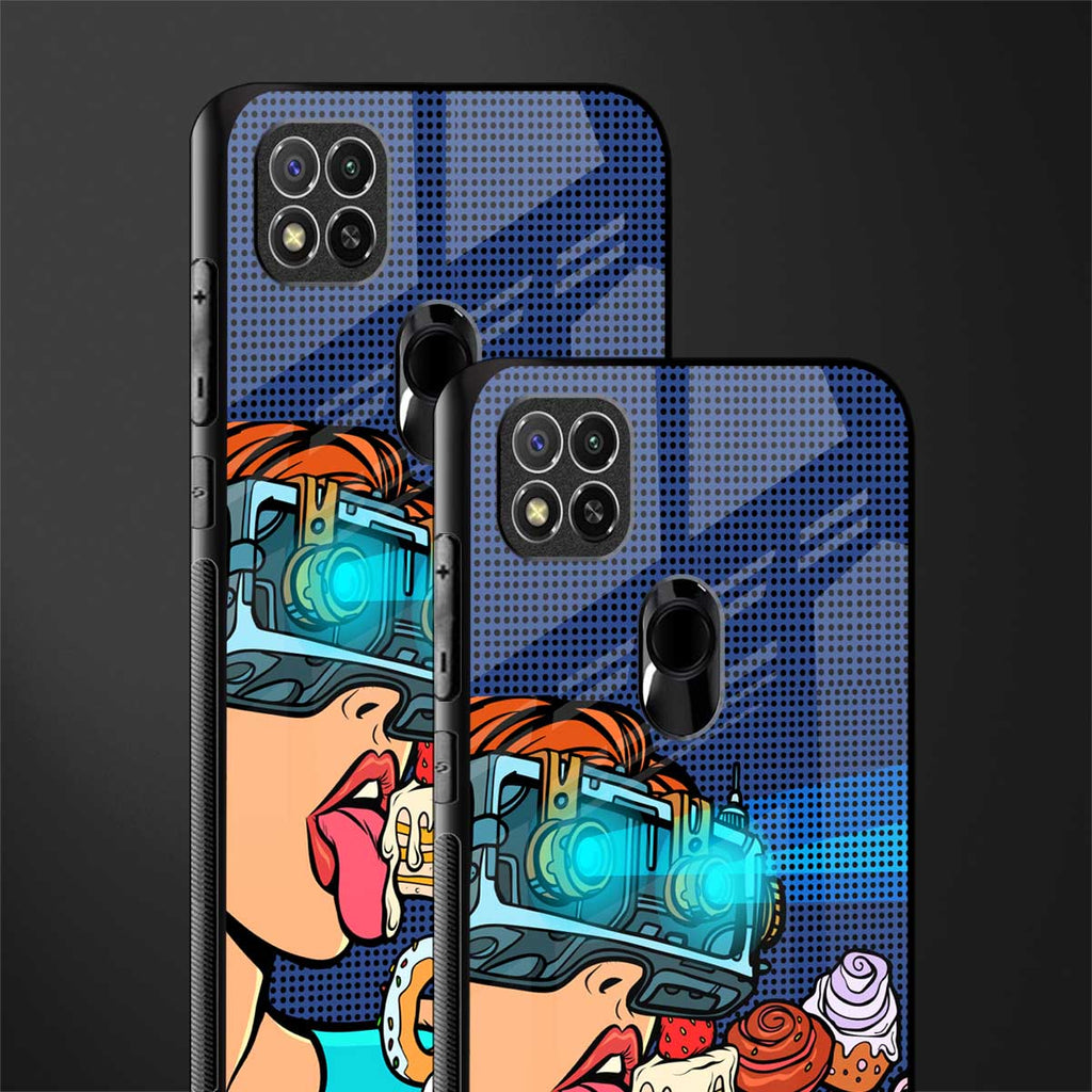 vr dessert glass case for redmi 9c image-2
