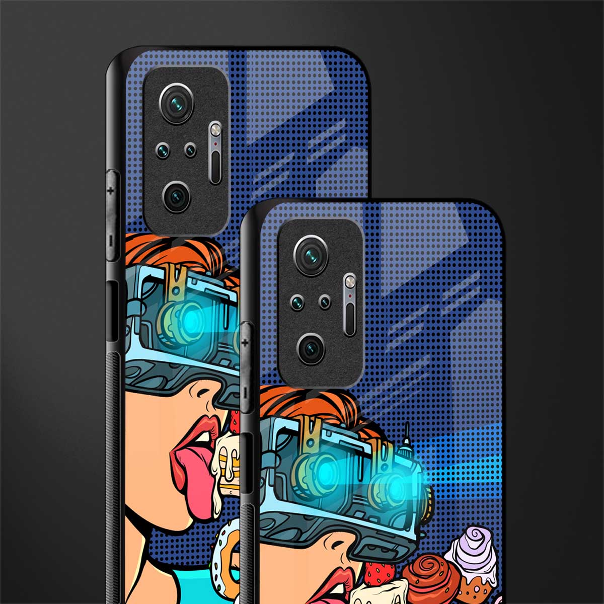 vr dessert glass case for redmi note 10 pro image-2