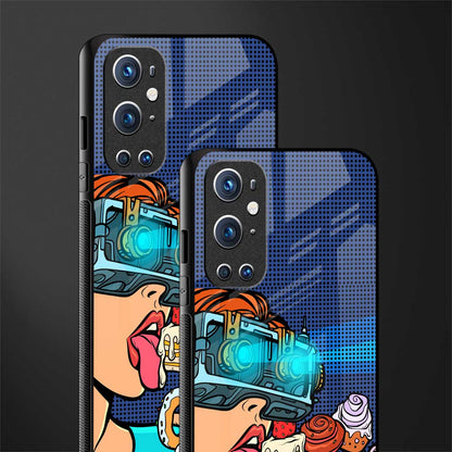 vr dessert glass case for oneplus 9 pro image-2