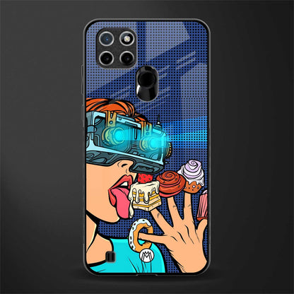 vr dessert glass case for realme c21 image
