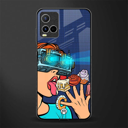 vr dessert glass case for vivo y21s image