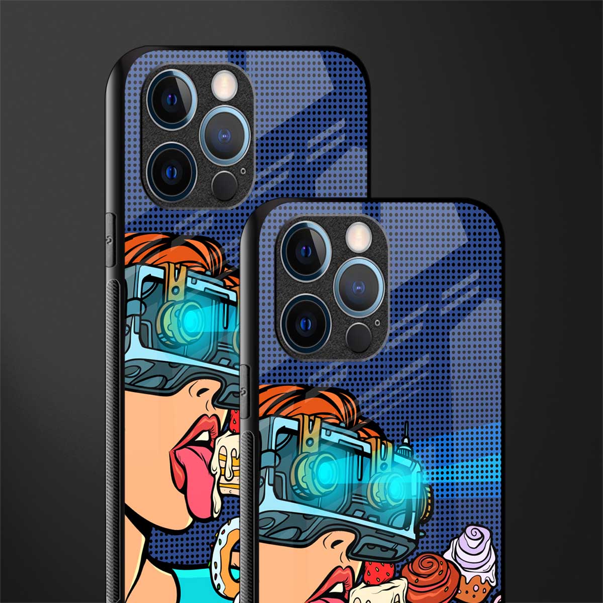vr dessert glass case for iphone 12 pro image-2