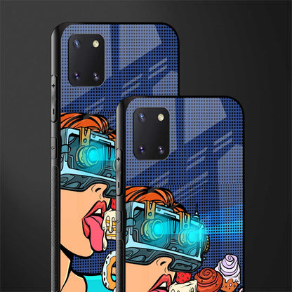 vr dessert glass case for samsung galaxy note 10 lite image-2