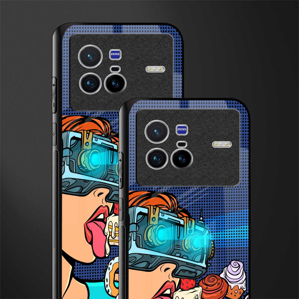 vr dessert glass case for vivo x80 image-2