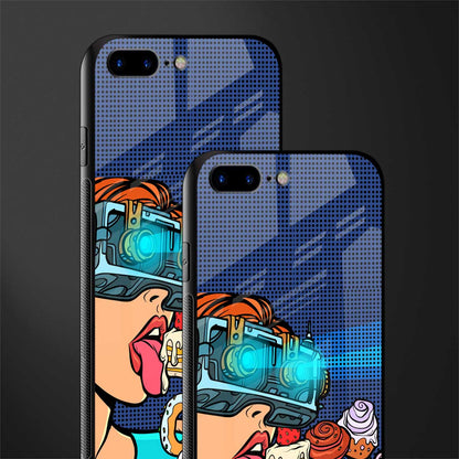 vr dessert glass case for iphone 8 plus image-2