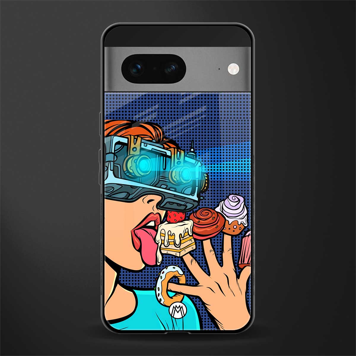 vr dessert back phone cover | glass case for google pixel 7