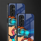 vr dessert back phone cover | glass case for samsung galaxy a14 5g