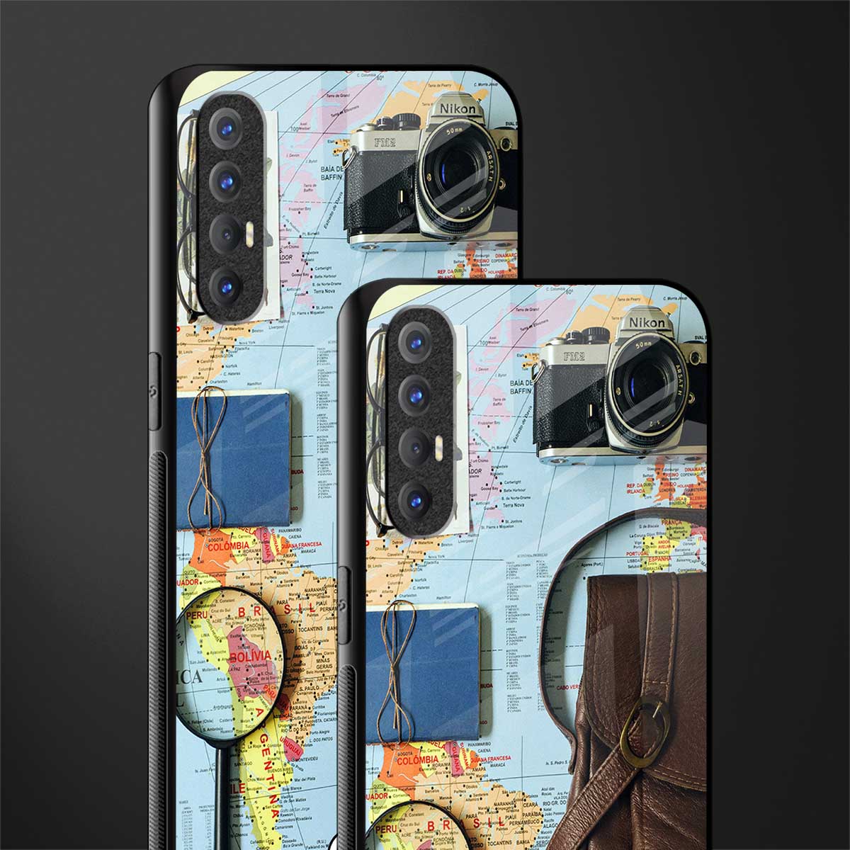 wanderlust glass case for oppo reno 3 pro image-2