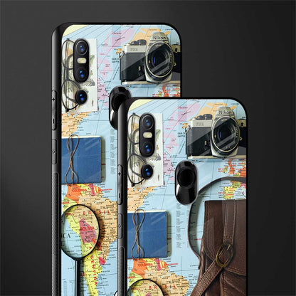 wanderlust glass case for vivo v15 image-2