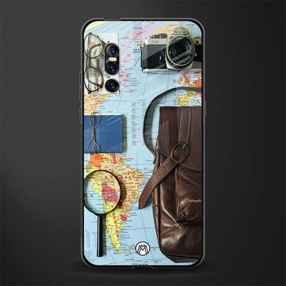 wanderlust glass case for vivo v15 pro image