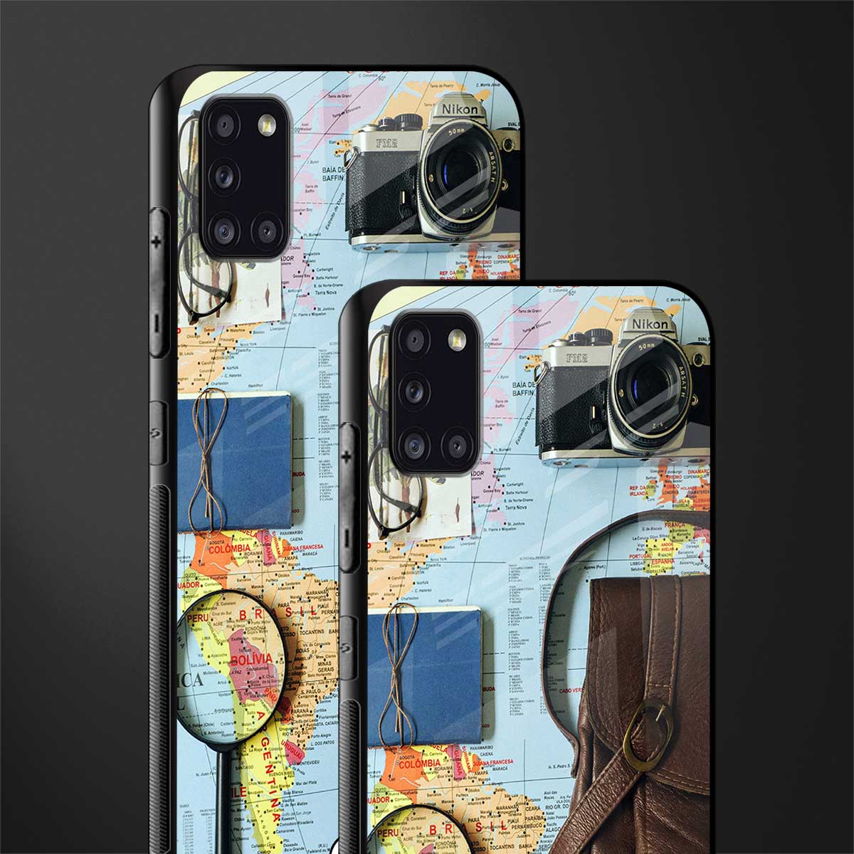 wanderlust glass case for samsung galaxy a31 image-2