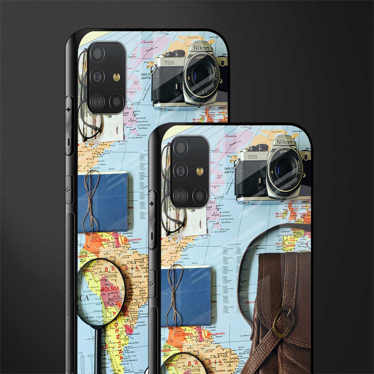 wanderlust glass case for samsung galaxy a51 image-2