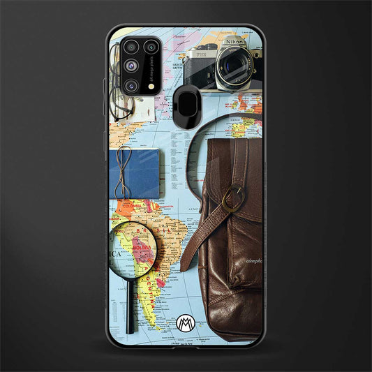 wanderlust glass case for samsung galaxy m31 prime edition image