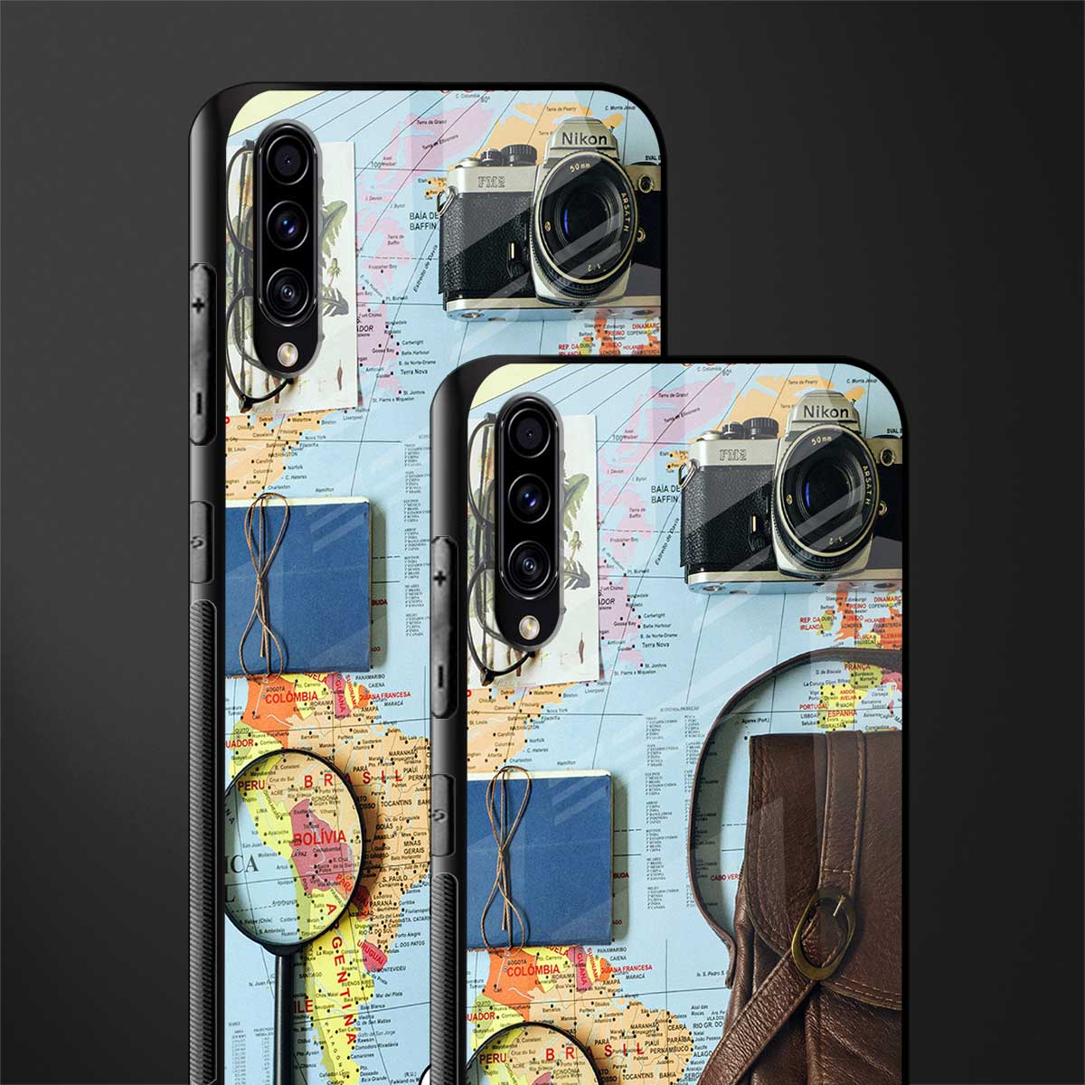 wanderlust glass case for samsung galaxy a50s image-2