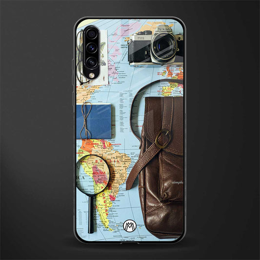 wanderlust glass case for samsung galaxy a50 image