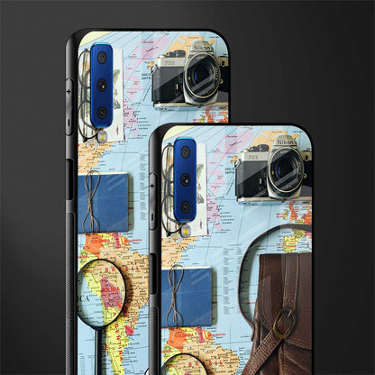 wanderlust glass case for samsung galaxy a7 2018 image-2