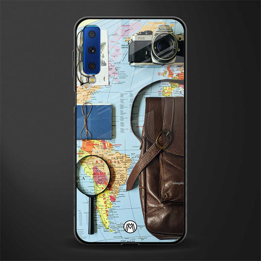 wanderlust glass case for samsung galaxy a7 2018 image