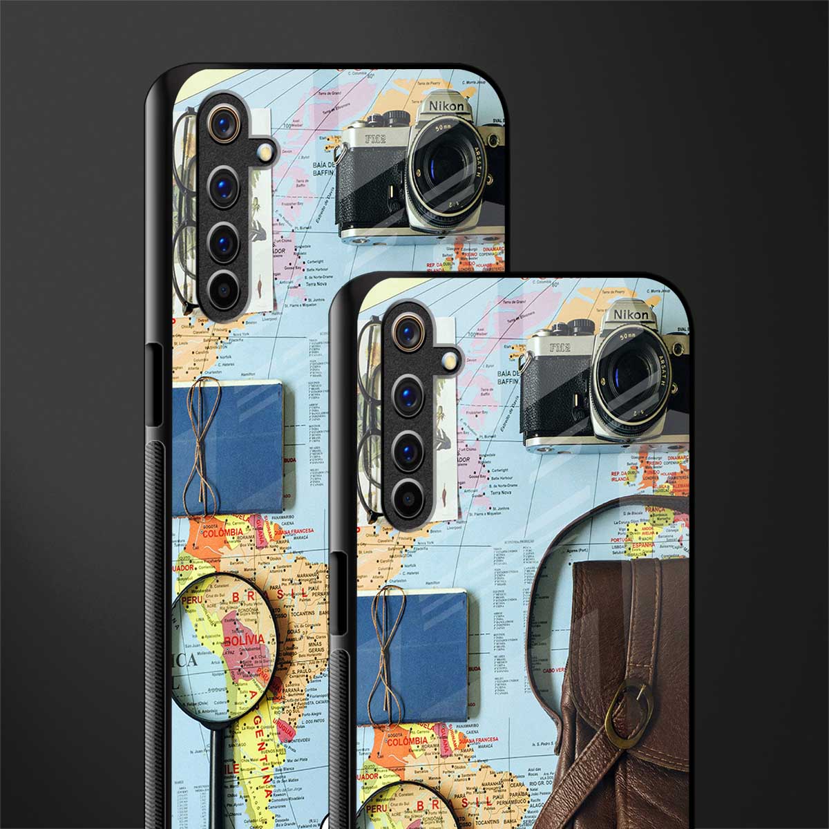 wanderlust glass case for realme 6i image-2