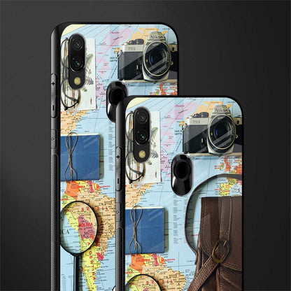 wanderlust glass case for redmi note 7s image-2