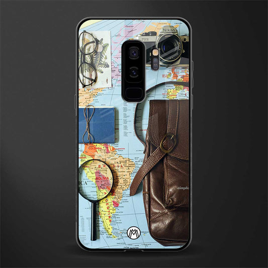 wanderlust glass case for samsung galaxy s9 plus image