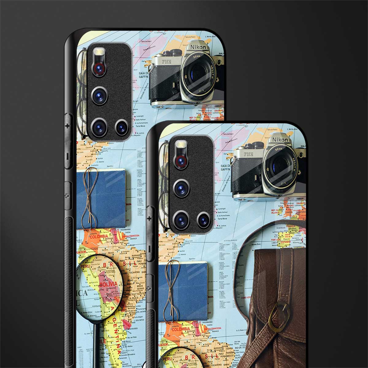 wanderlust glass case for vivo v19 image-2