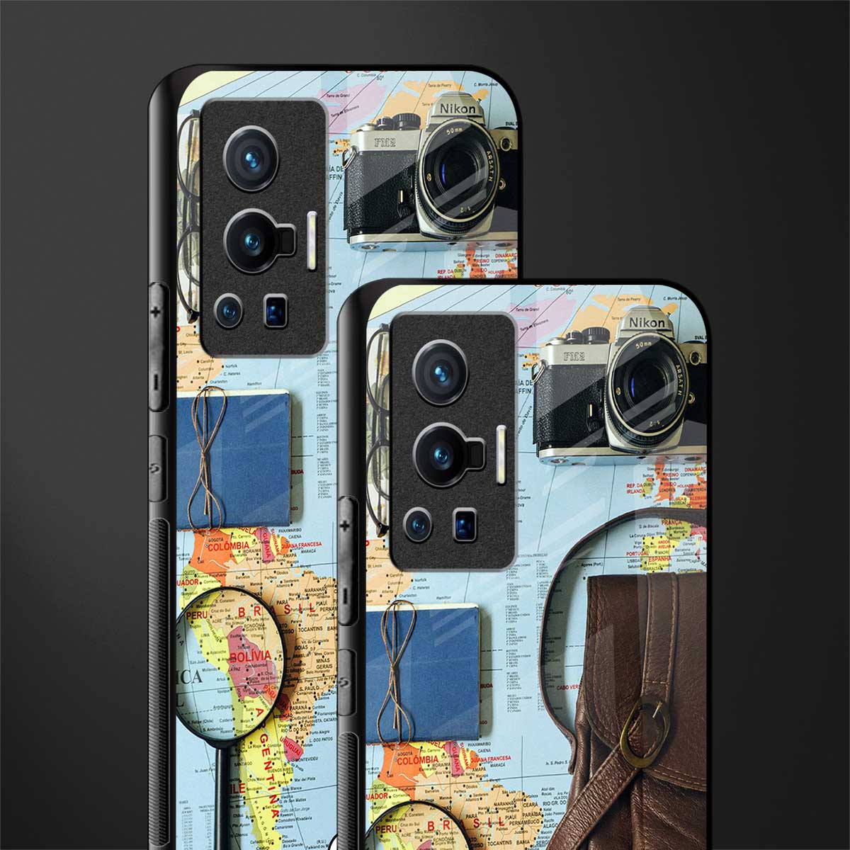 wanderlust glass case for vivo x70 pro image-2
