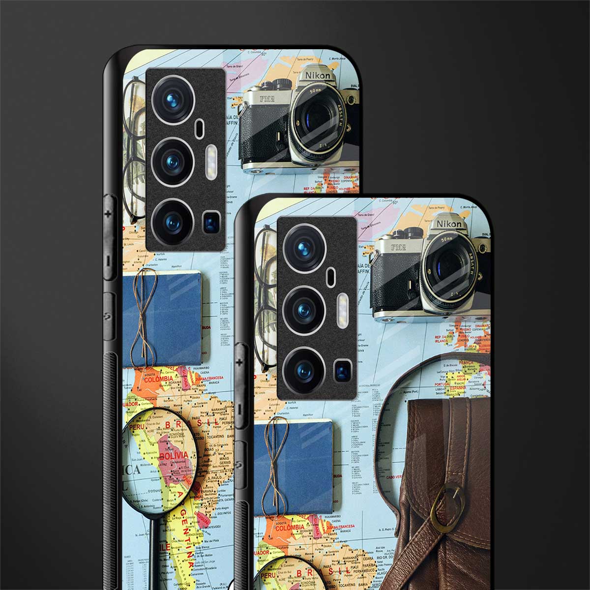 wanderlust glass case for vivo x70 pro plus image-2