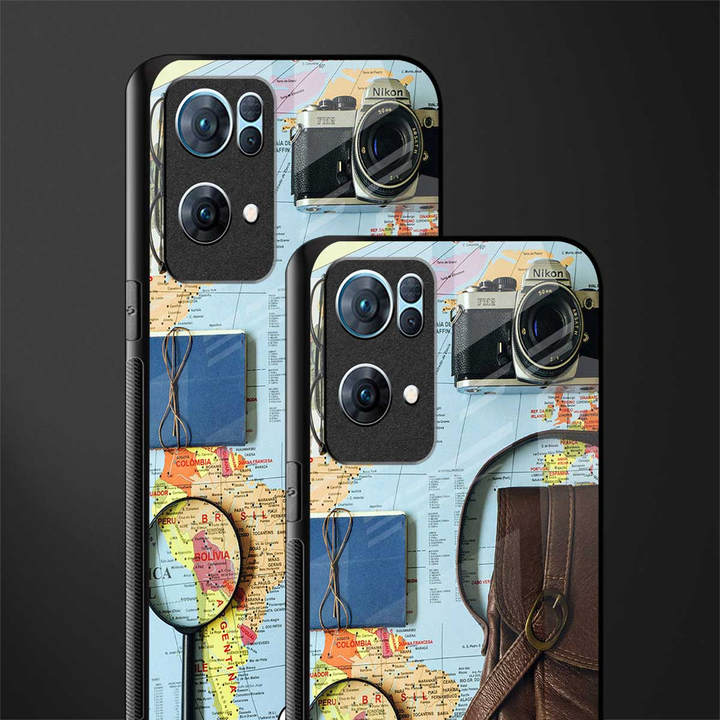 wanderlust glass case for oppo reno7 pro 5g image-2