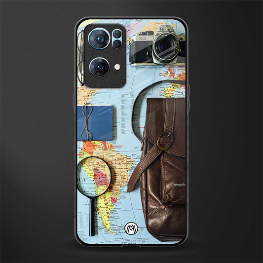 wanderlust glass case for oppo reno7 pro 5g image