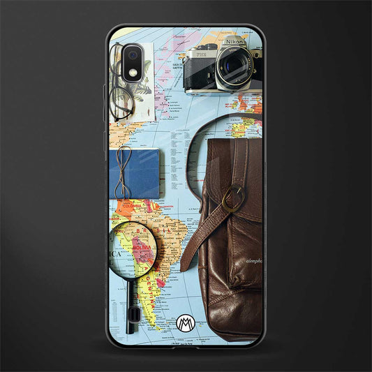 wanderlust glass case for samsung galaxy a10 image