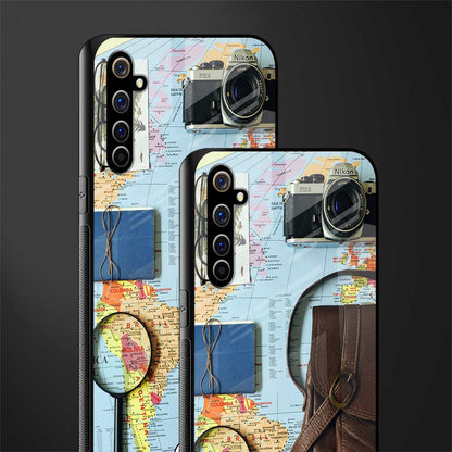 wanderlust glass case for realme x50 pro image-2