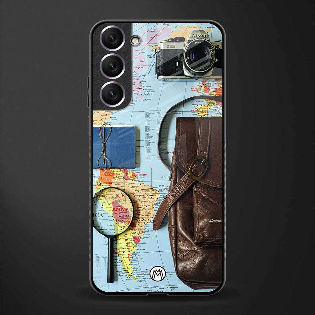 wanderlust glass case for samsung galaxy s21 plus image