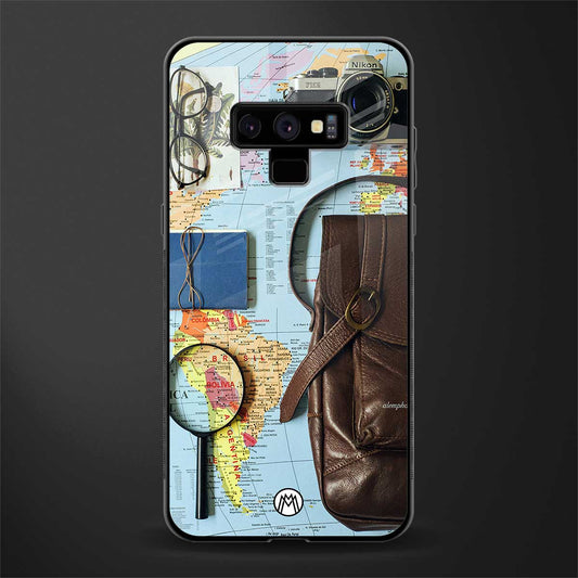 wanderlust glass case for samsung galaxy note 9 image