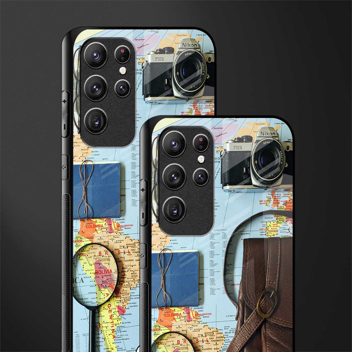 wanderlust glass case for samsung galaxy s21 ultra image-2