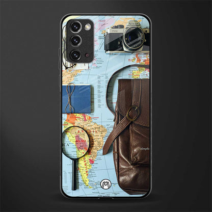 wanderlust glass case for samsung note 20 image