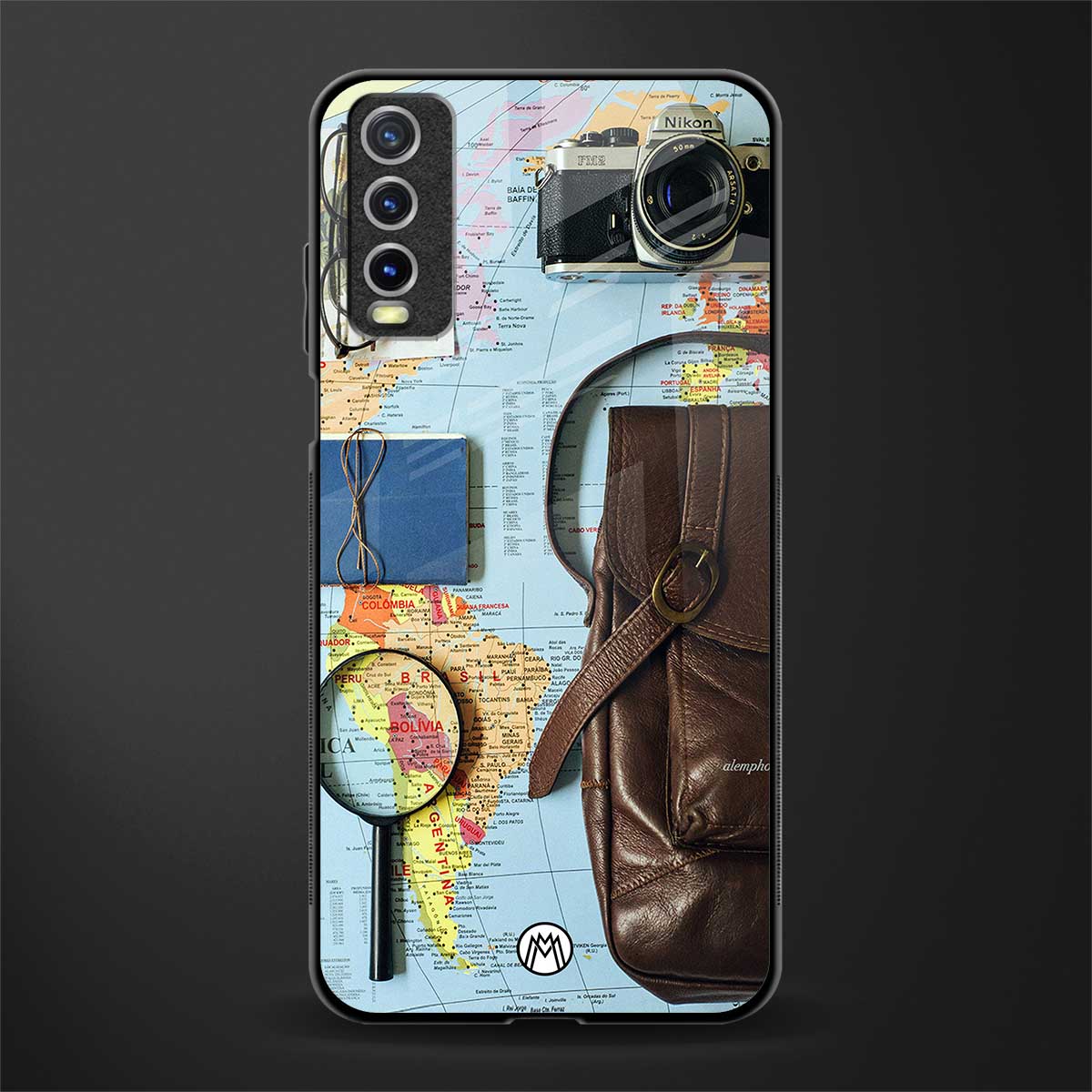 wanderlust glass case for vivo y20i vivo y20t image