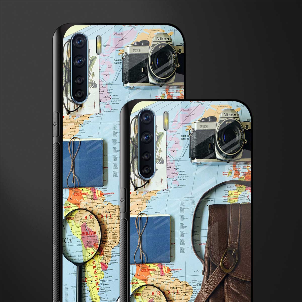 wanderlust glass case for oppo f15 image-2