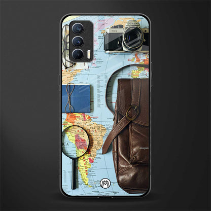 wanderlust glass case for realme x7 image