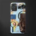 wanderlust glass case for redmi note 10 image