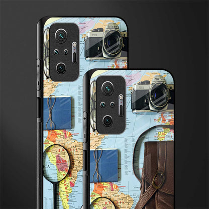 wanderlust glass case for redmi note 10 pro max image-2