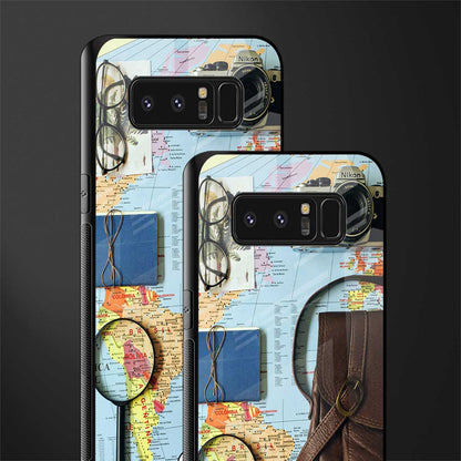 wanderlust glass case for samsung galaxy note 8 image-2