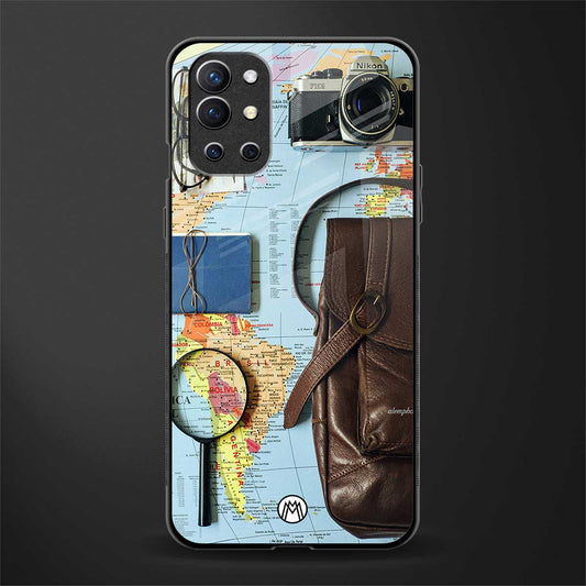 wanderlust glass case for oneplus 9r image