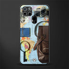 wanderlust glass case for realme c21 image