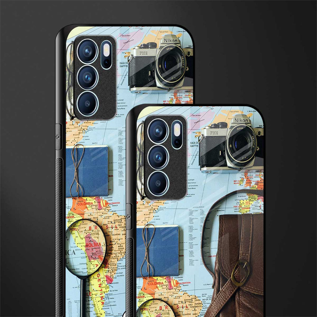 wanderlust glass case for oppo reno6 pro 5g image-2