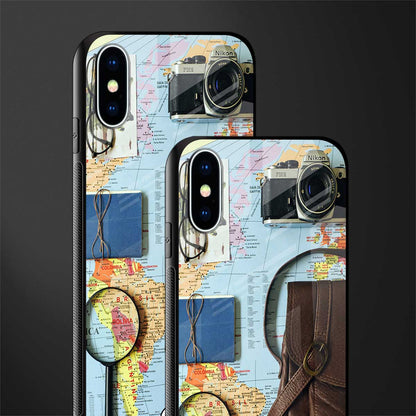 wanderlust glass case for iphone xs image-2