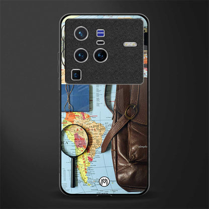 wanderlust glass case for vivo x80 pro 5g image