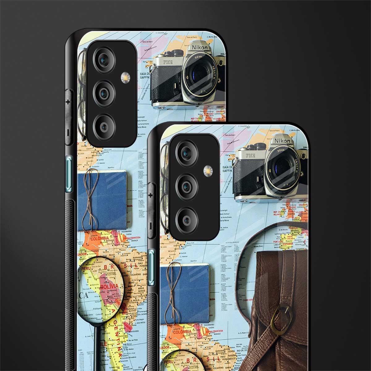 wanderlust back phone cover | glass case for samsung galaxy f23 5g